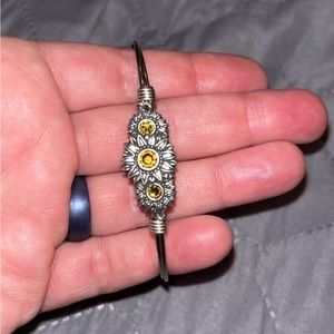 Luca and Danni sunflower bracelet